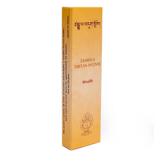 Smaržkociņi Tibetan Zambala Incense Wealth 20gr