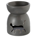 Load image into Gallery viewer, Cat Cut Out Ceramic Oil &amp; Wax Burner
