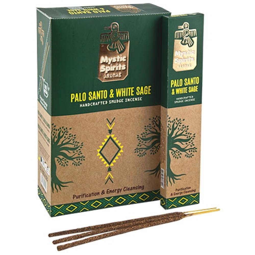 Smaržkociņi Palo Santo & White Sage / Purification & Energy Cleansing / Ķermeņa un Enerģijas Attīrīšana
