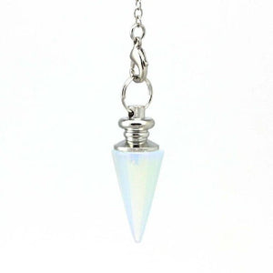 Svārsts Opalīts / Opalite Conical Pendant Healing Crystal