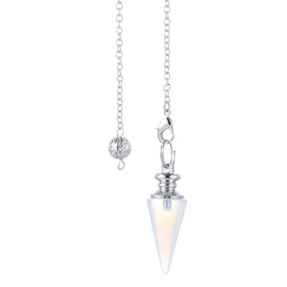 Svārsts Opalīts / Opalite Conical Pendant Healing Crystal