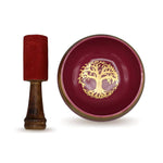 Ielādēt attēlu galerijas skatītājā, Dziedošā Bļoda Pink Tree of Life Ø9cm
