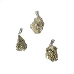 Load image into Gallery viewer, Pyrite rough gemstone pendant 2cm - 2.5cm
