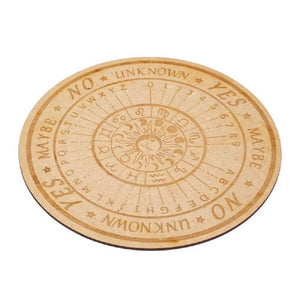 Svārsta dēlis ar astroloğiskām norādēm, burtiem, cipariem un atbilžu variantiem Astrology & Zodiac Signs 20cm