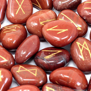 Runes Red Jasper