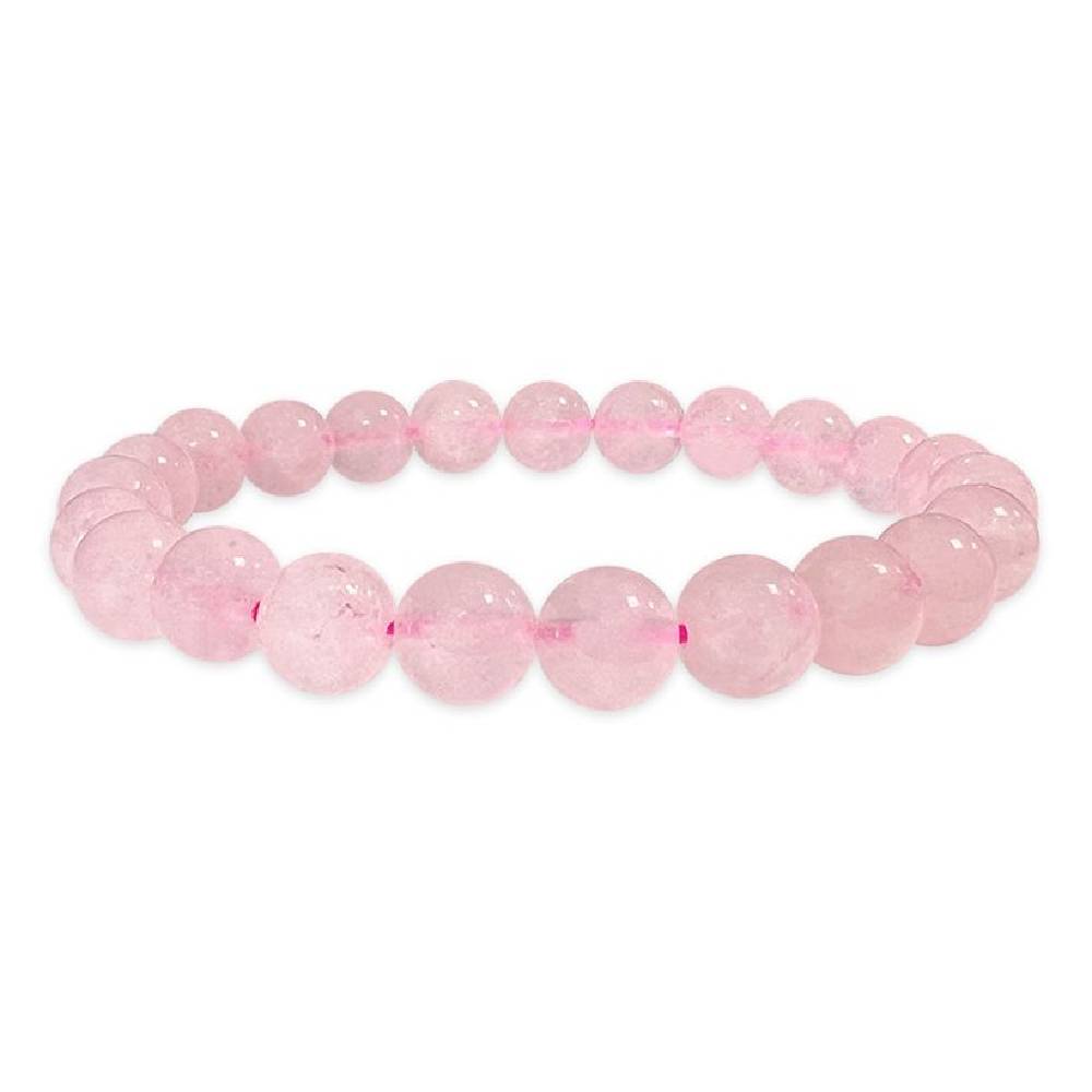 Rokassprādze Rozā Kvarcs Brazīlija / Rose Quartz A 8mm