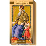 Ielādēt attēlu galerijas skatītājā, Golden Tarot of Renaissance Estensi Taro Kārtis
