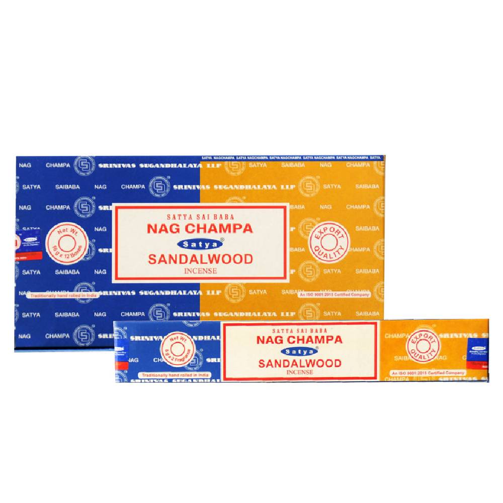 Smaržkociņi Nag Champa & Sandalwood / Sandalkoks 8grx2