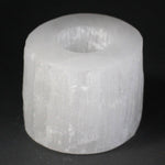 Загрузить изображение в средство просмотра галереи, Svečturis Selenīts / Selenite Cylinder Candle Holder 8cm / 10cm / 15cm / 20cm
