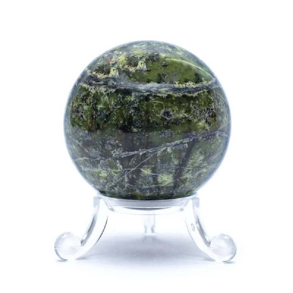 Green Serpentine Sphere 5cm
