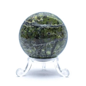 Akmens Serpentīns / Green Serpentine Sphere 5cm