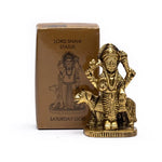 Load image into Gallery viewer, Hindu God statue Saturday Lord Shani 6x4.5cm
