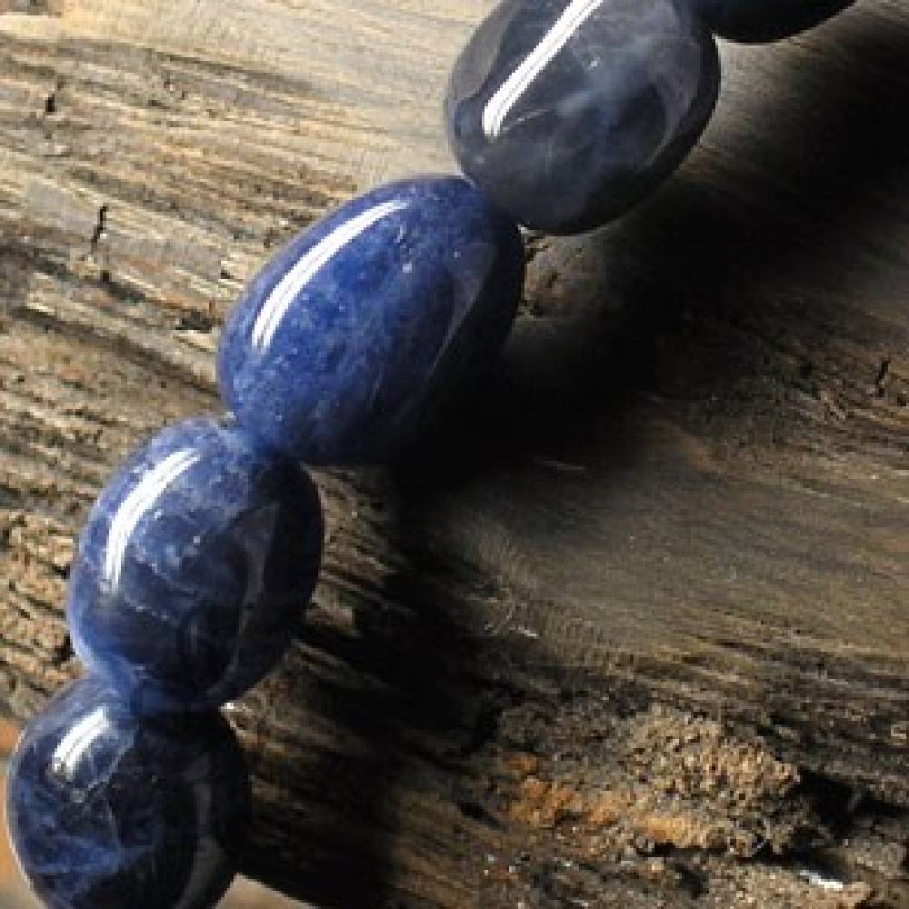 Rokassprādze Sodalīts Brazīlija / Sodalite Tumbled Stones