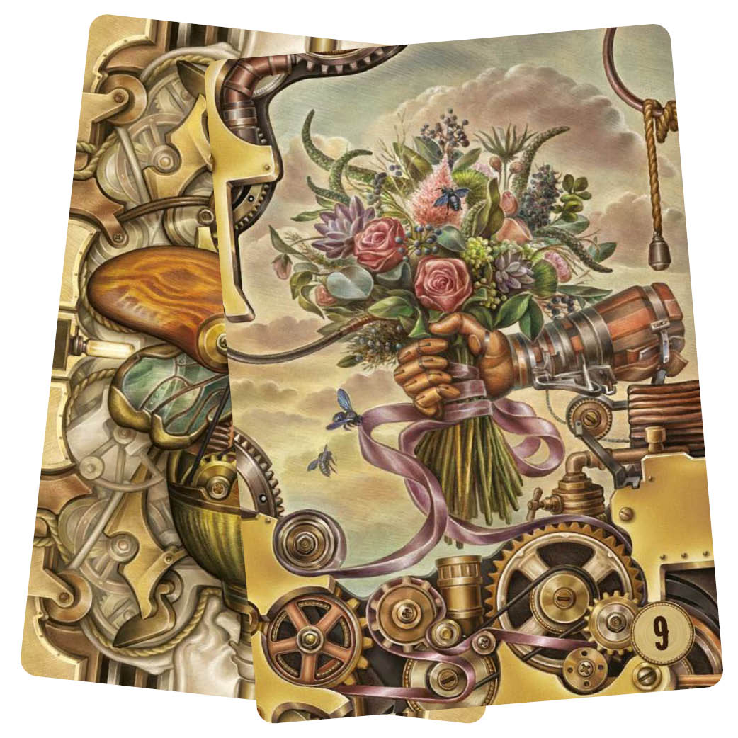 Steampunk Lenormand Oracle Cards