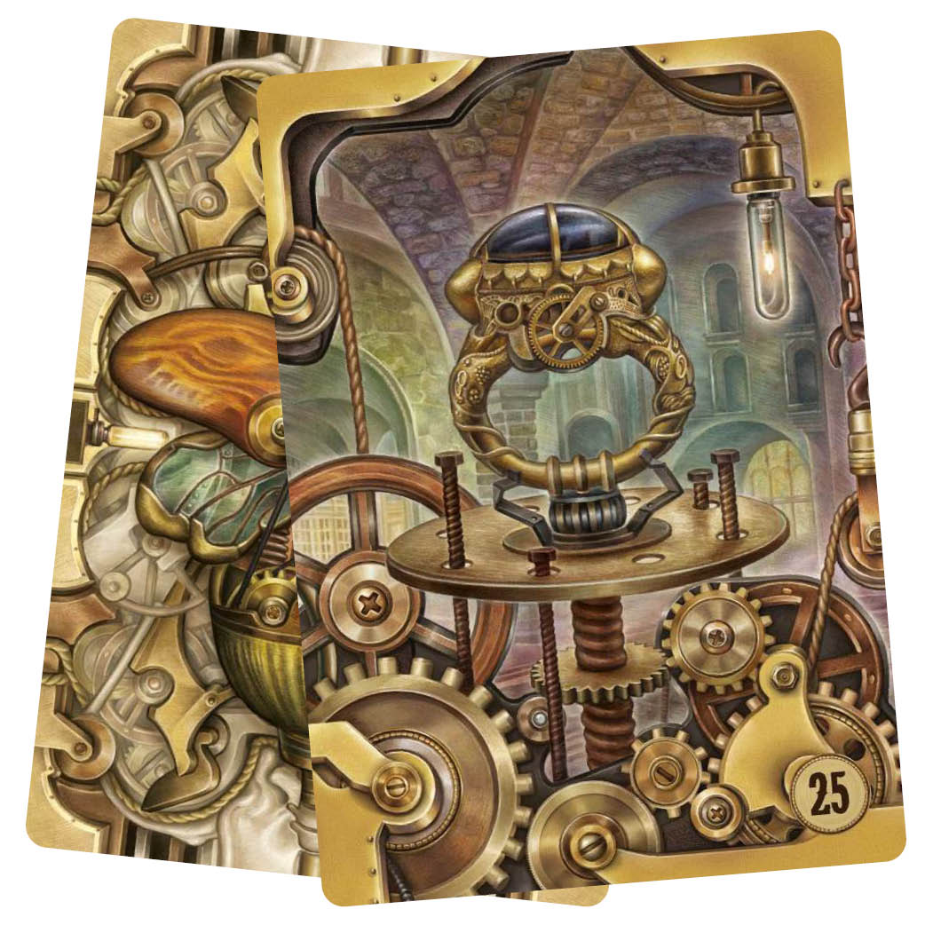 Steampunk Lenormand Oracle Cards