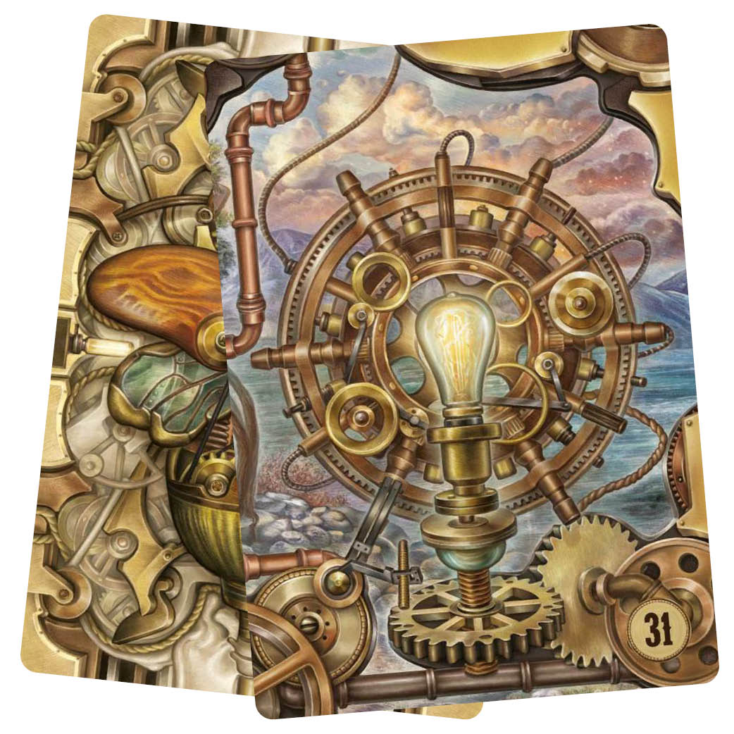 Steampunk Lenormand Oracle Cards