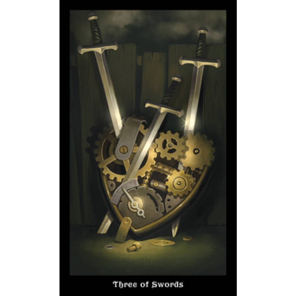 The Steampunk MINI Taro Kārtis