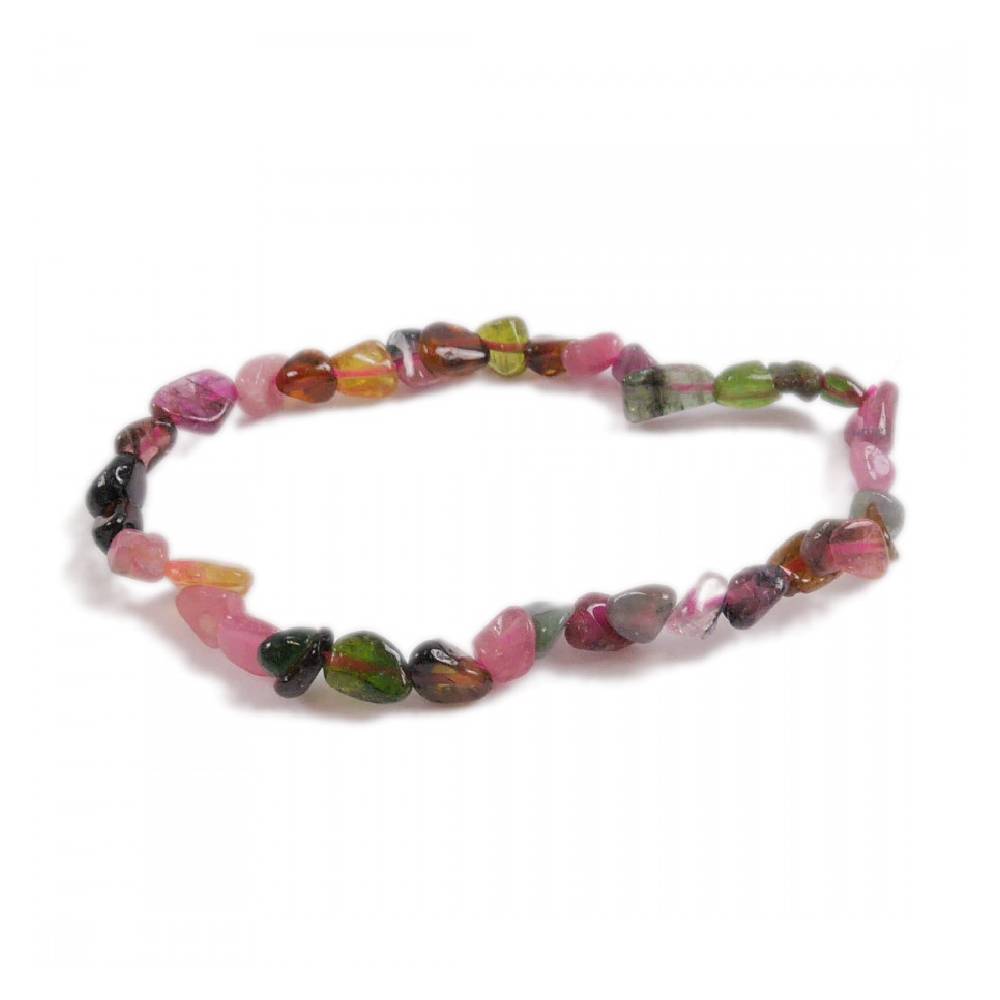 Rokassprādze Turmalīns / Turmalīns Multicolour Brazīlija / Tourmaline Multicolor Tumbled Stones