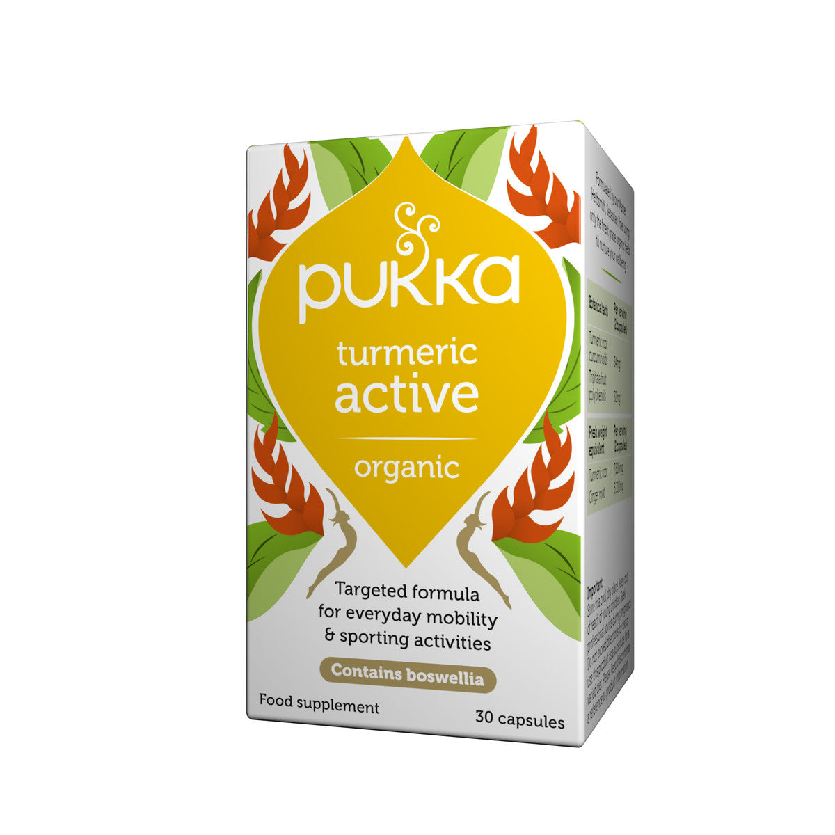 Turmeric Active / Kurkuma Aktiv Organic 30 kapsulas