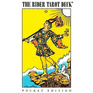The Rider Tarot Deck Pocket Edition Таро Карты Мини Колода