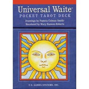 Universal Waite Pocket Tarot Deck Taro Kārtis