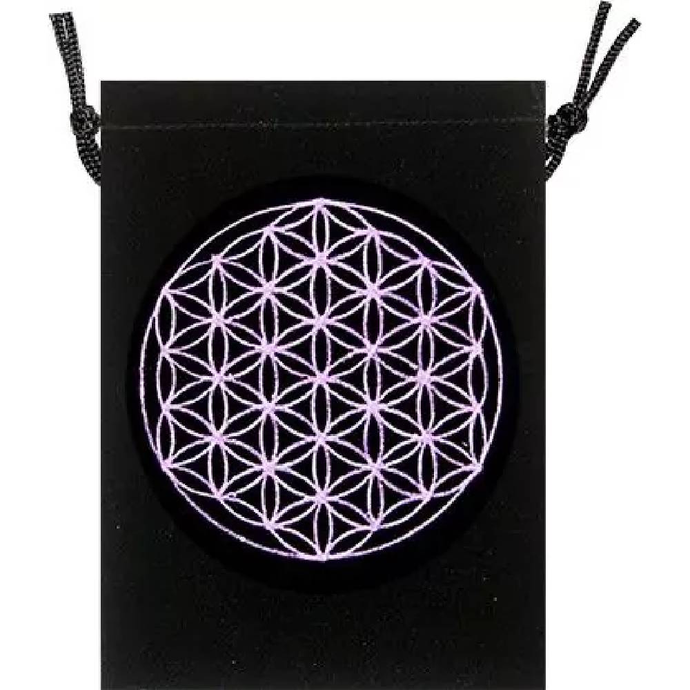 Velveta Maisiņš Tarot & Oracle Flower of Life / Dzīvības Zieds 18x13cm