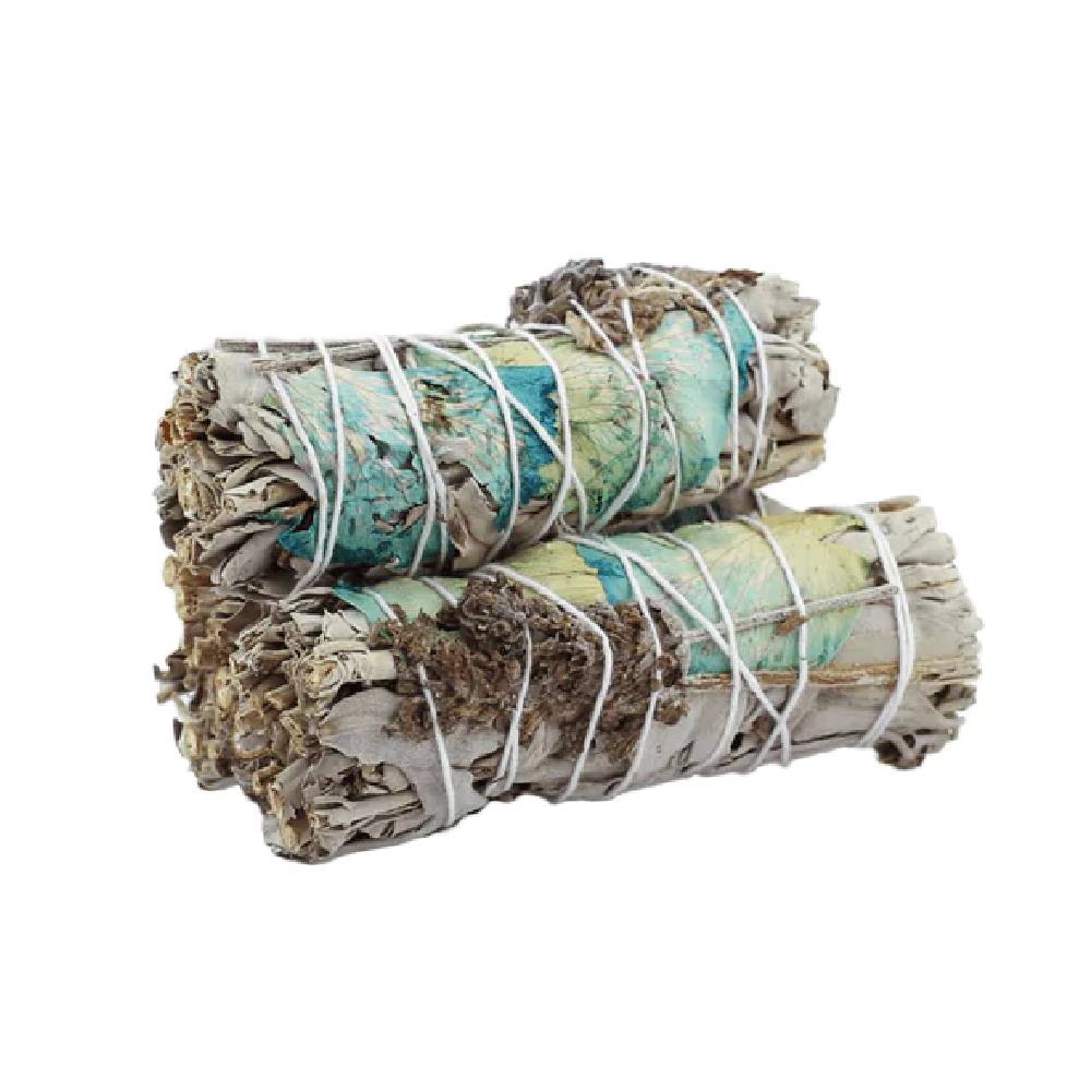 White Sage & Angel of Light / Baltā Salvija un Gaismas Eņģelis 10cm - 1gab