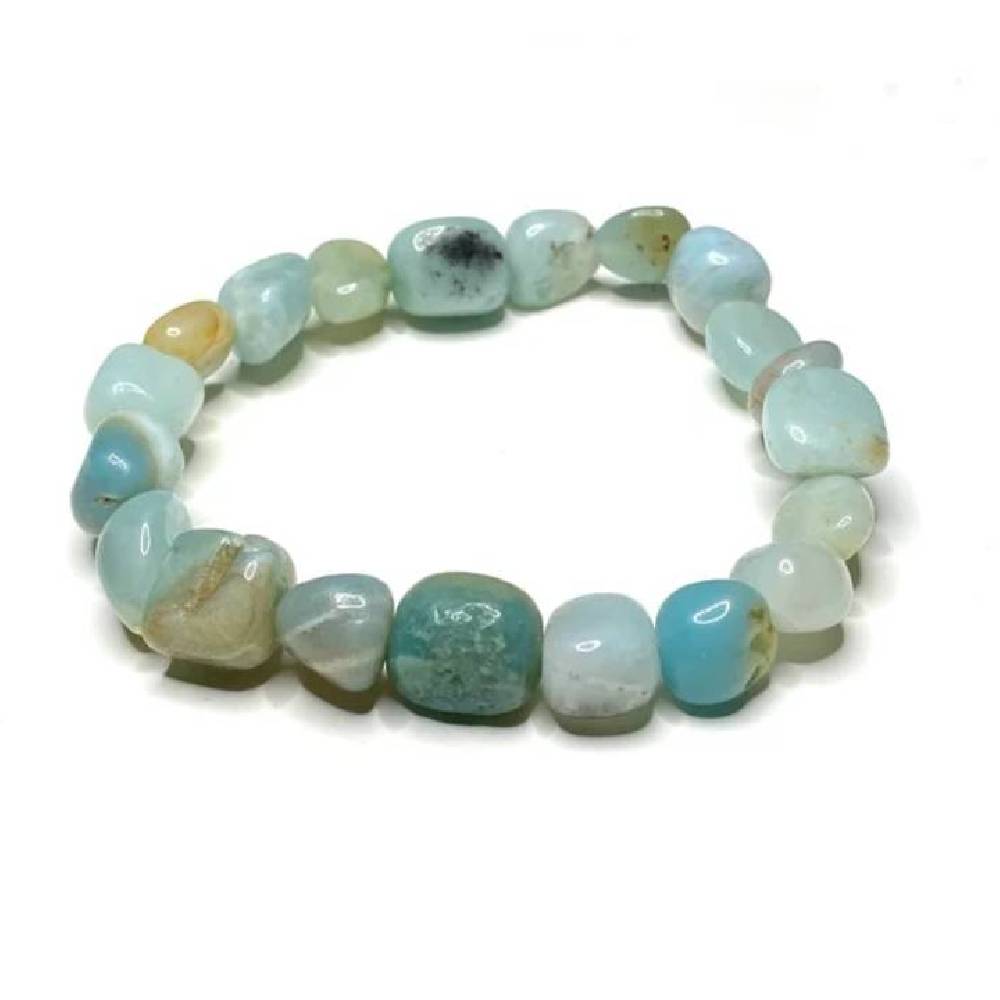 Rokassprādze Amazonīts Peru / Amazonite Tumbled Stones