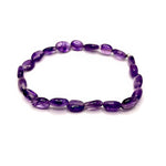 Load image into Gallery viewer, Stone Bracelet Amethyst Eye
