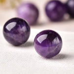 Load image into Gallery viewer, Feng shui amethyst sphere 2.5cm
 
