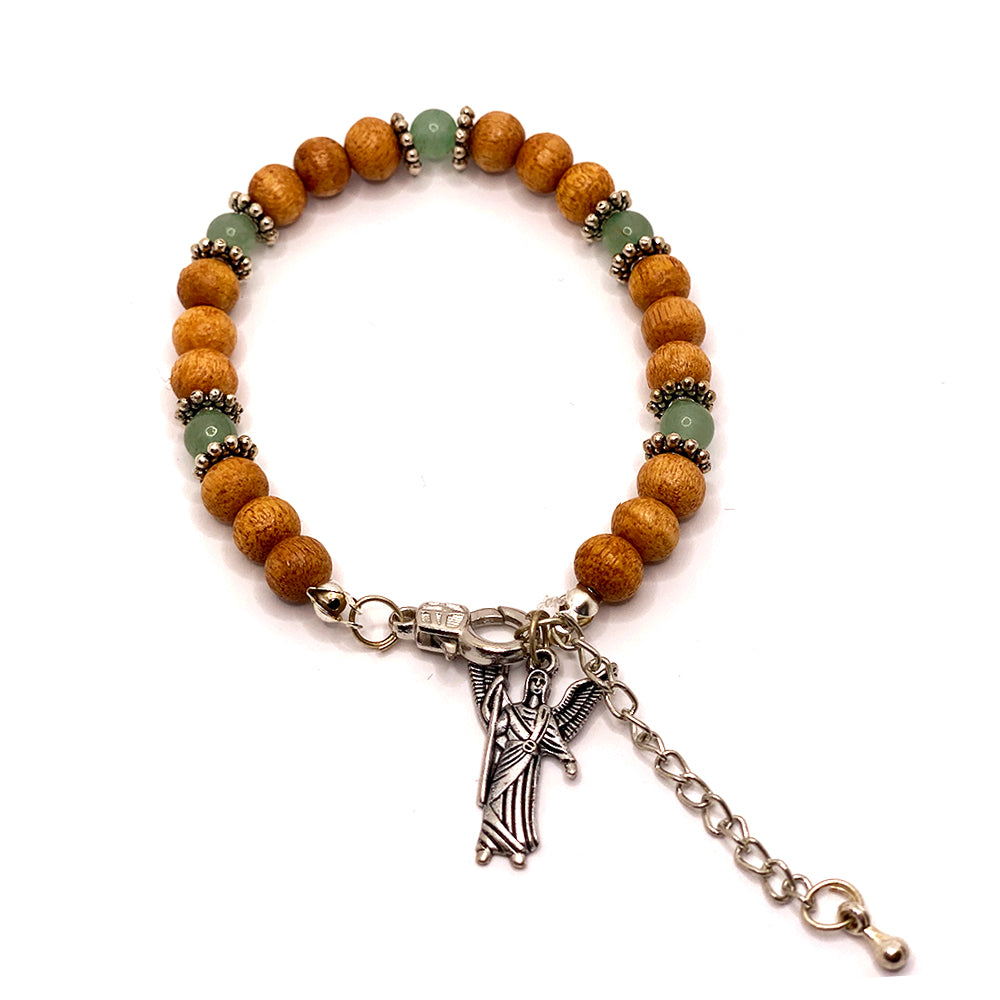 Rokassprādze Erceņģelis Rafaēls - Zaļais Aventurīns / Archangel Raphael - Green Aventurine