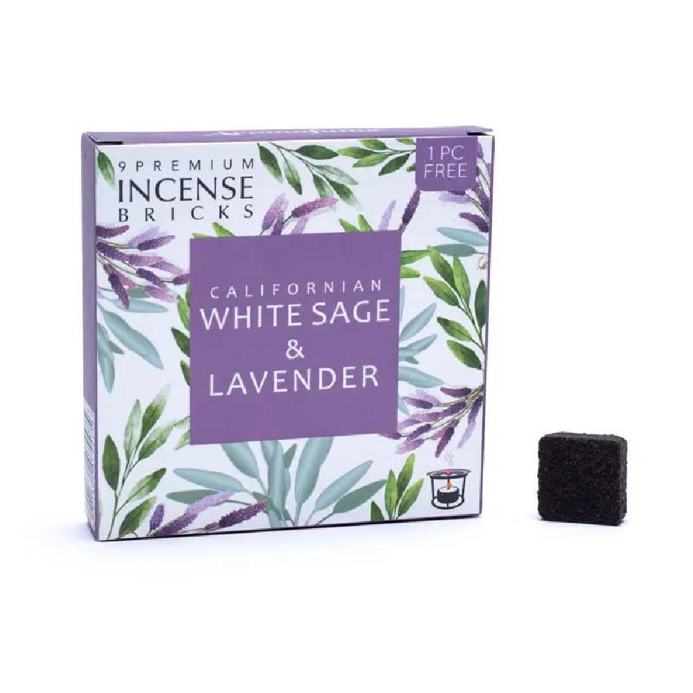 Aromātiskās Briketes Aromafume Californian White Sage & Lavender 40g