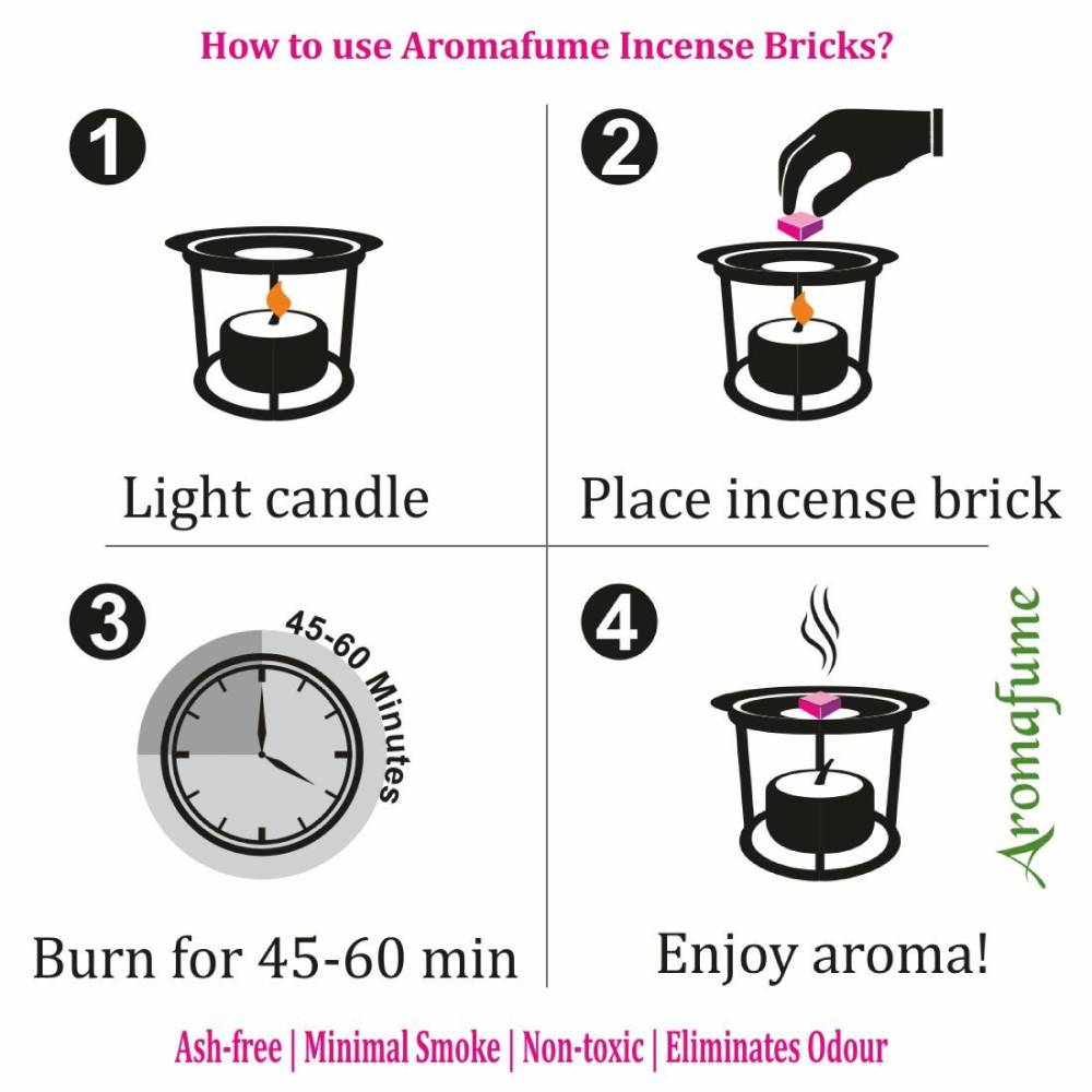 Aromafume incense bricks White Sage 40g