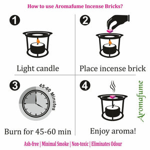 Aromafume incense bricks Forest Dew 40g