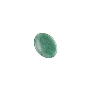 Worry stones green aventurine 3.5-4.5cm
 