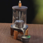 Load image into Gallery viewer, Backflow Incense Burner - Teahouse Waterfall 10x22.3x8.3cm
