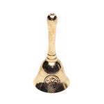 Ielādēt attēlu galerijas skatītājā, Zvaniņš Brass Hand Bell OHM 9.5cm x 4.5cm

