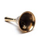 Ielādēt attēlu galerijas skatītājā, Zvaniņš Brass Hand Bell OHM 9.5cm x 4.5cm
