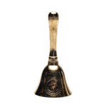 Ielādēt attēlu galerijas skatītājā, Zvaniņš Brass Hand Bell OHM 9.5cm x 4.5cm
