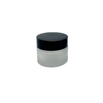 Load image into Gallery viewer, Frosted Glass Container Cosmetic Storage with Lid 50ml
