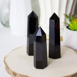 Akmens Obsidiāns / Melnais Obsidiāns / Black Obsidian 6-12cm