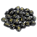 Load image into Gallery viewer, Indian Runes Black Onyx
