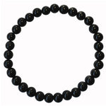 Load image into Gallery viewer, Rokassprādze Turmalīns / Melnais Turmalīns Brazīlija / Black Tourmaline A 6mm
