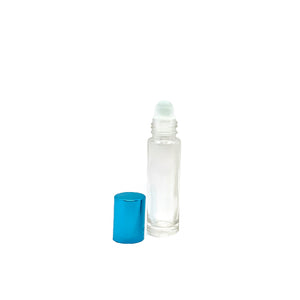 Glass bottle with glass roller 10ml