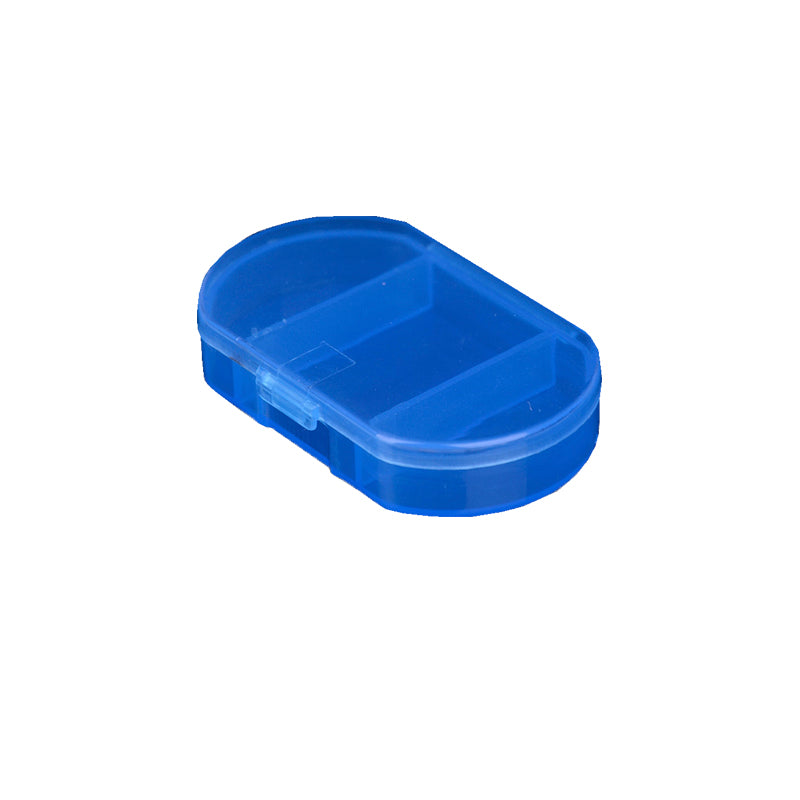 Tablet and capsule container 3-compartments