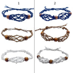 Ielādēt attēlu galerijas skatītājā, Pīta regulējama rokassprādze akmeņiem
