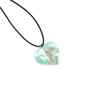 Load image into Gallery viewer, Pendant Caribbean Blue Calcite Heart
