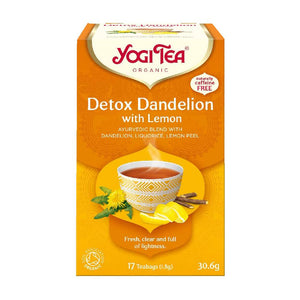BIO Tēja Organisma attīrīšanai / Detox Dandelion with Lemon / Feel Pure