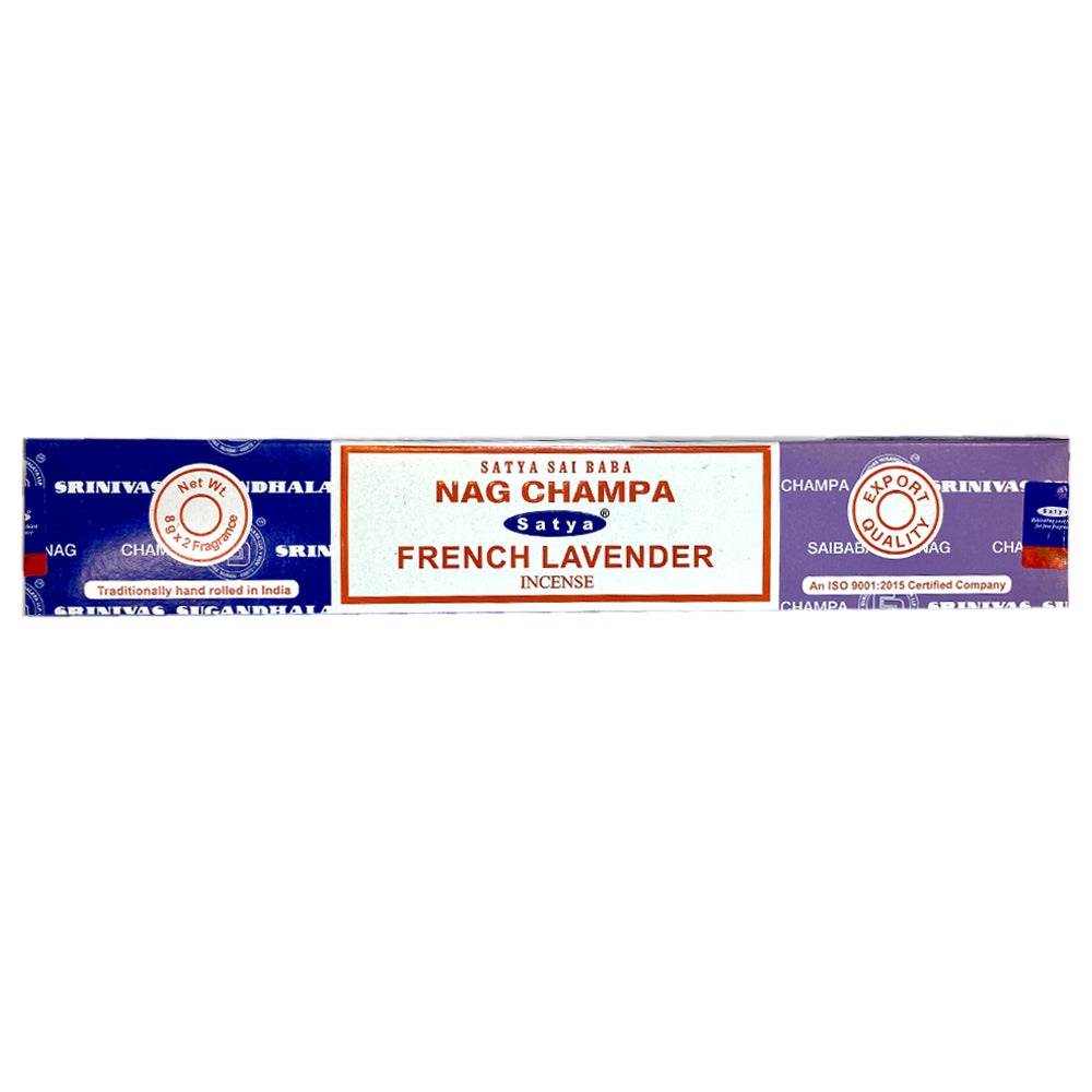 Smaržkociņi Nag Champa & French Lavender / Franču Lavanda 8grx2