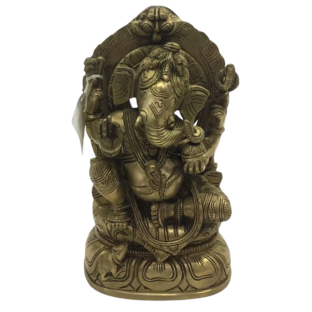 Statuja / Dēva Murti Ganeša / Ganesh Bronza 20cm